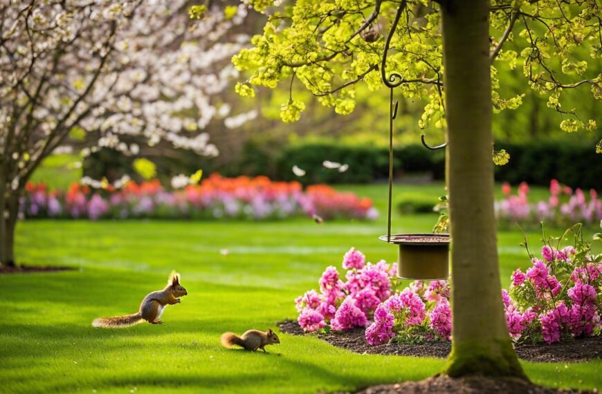 Ecco il consiglio infallibile per attirare gli scoiattoli nel tuo giardino questa primavera